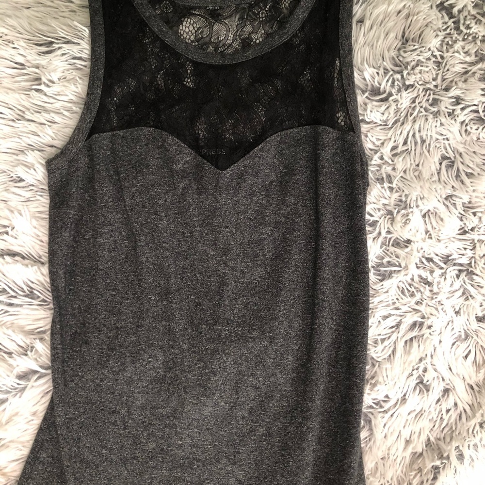 Xs but fits small or medium cute tank top